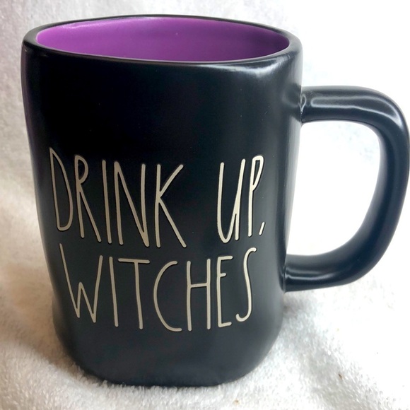 Rae Dunn Halloween Coffee Mug Drink Up Witches New - Picture 1 of 6
